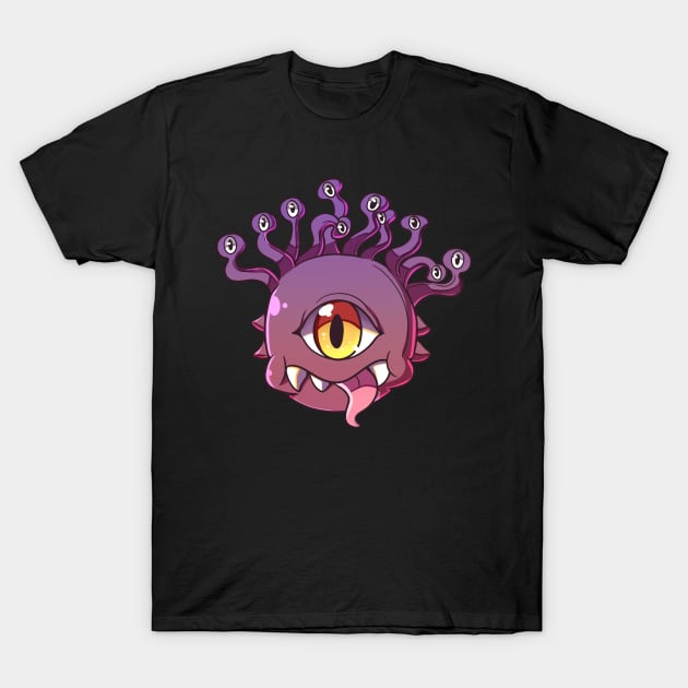 Cute Beholder T-Shirt by Necropolis by Night